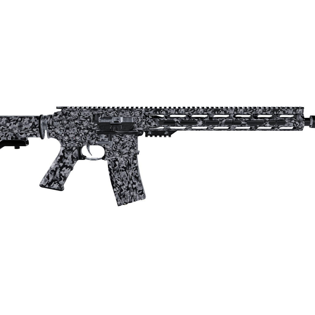 AR 15 Cumulus Urban Night Camo Gun Skin