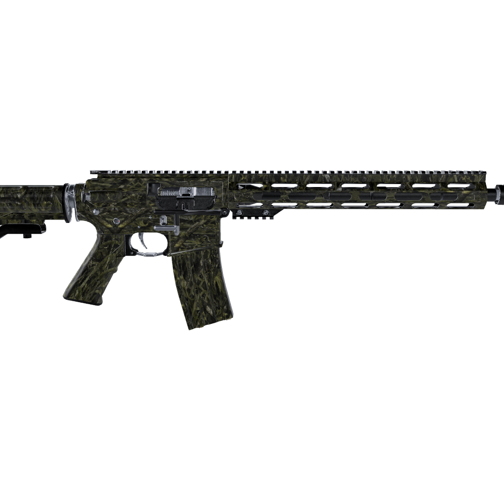 AR 15 Nature Marshland Camo Gun Skin