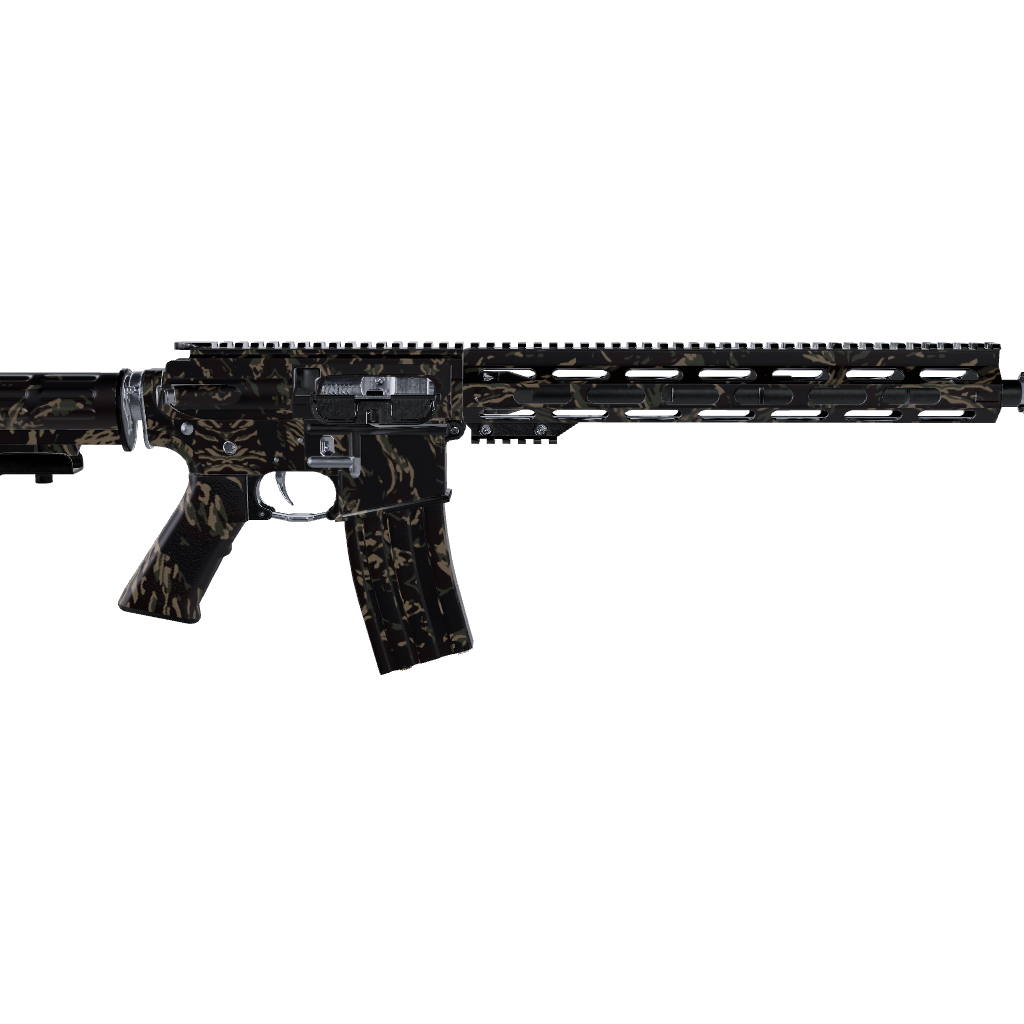 AR 15 Vietnam Tiger Stripe Militant Blood Gun Skin