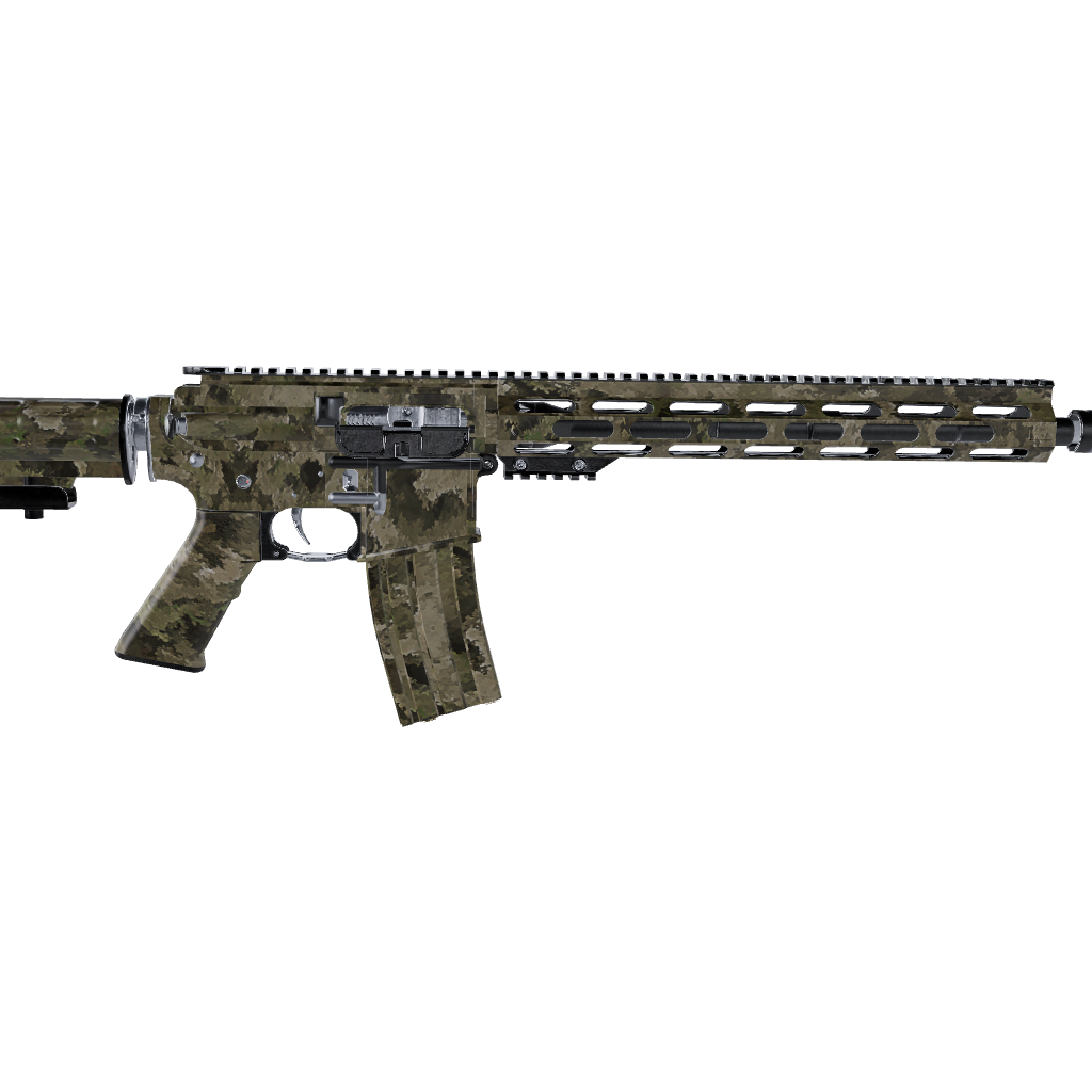 AR 15 A-TACS iX Camo Gun Skin Vinyl Wrap Film