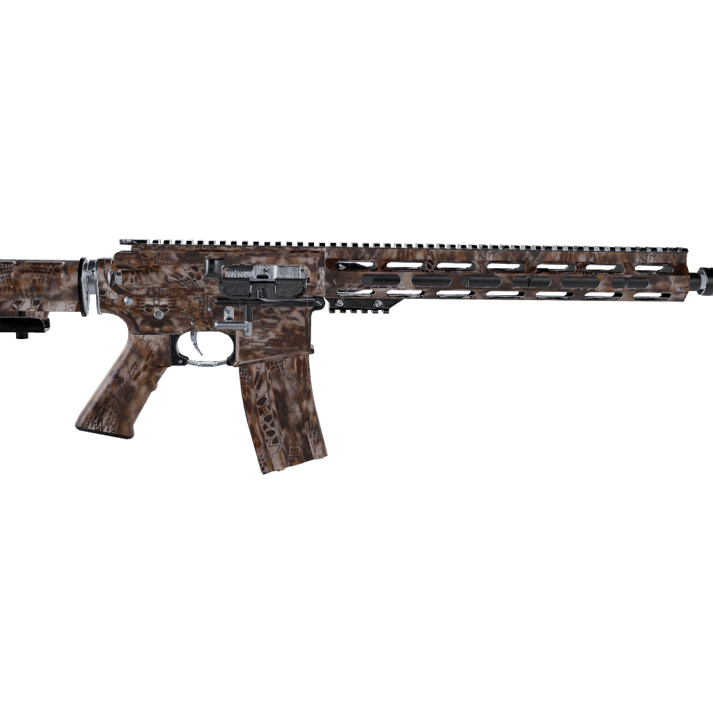 AR 15 Kryptek Banshee Camo Gun Skin Vinyl Wrap