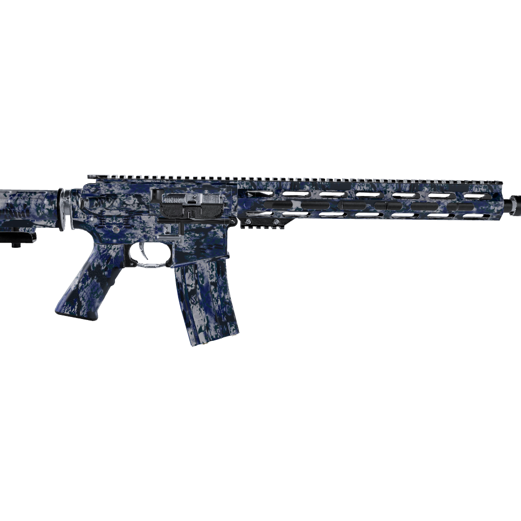 AR 15 Kryptek Obskura Oceanus Camo Gun Skin Vinyl Wrap