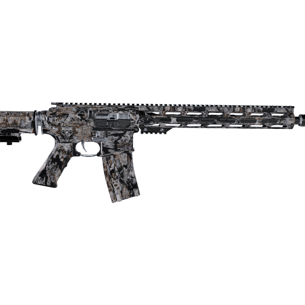 AR 15 Kryptek Obskura Skyfall Camo Gun Skin Vinyl Wrap