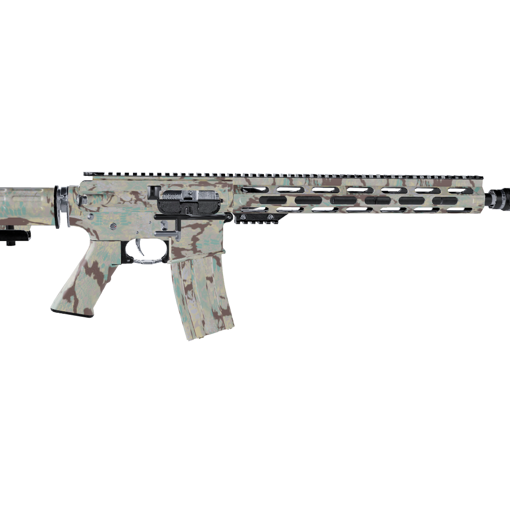 AR 15 Kryptek Obskura Sundarban Camo Gun Skin Vinyl Wrap