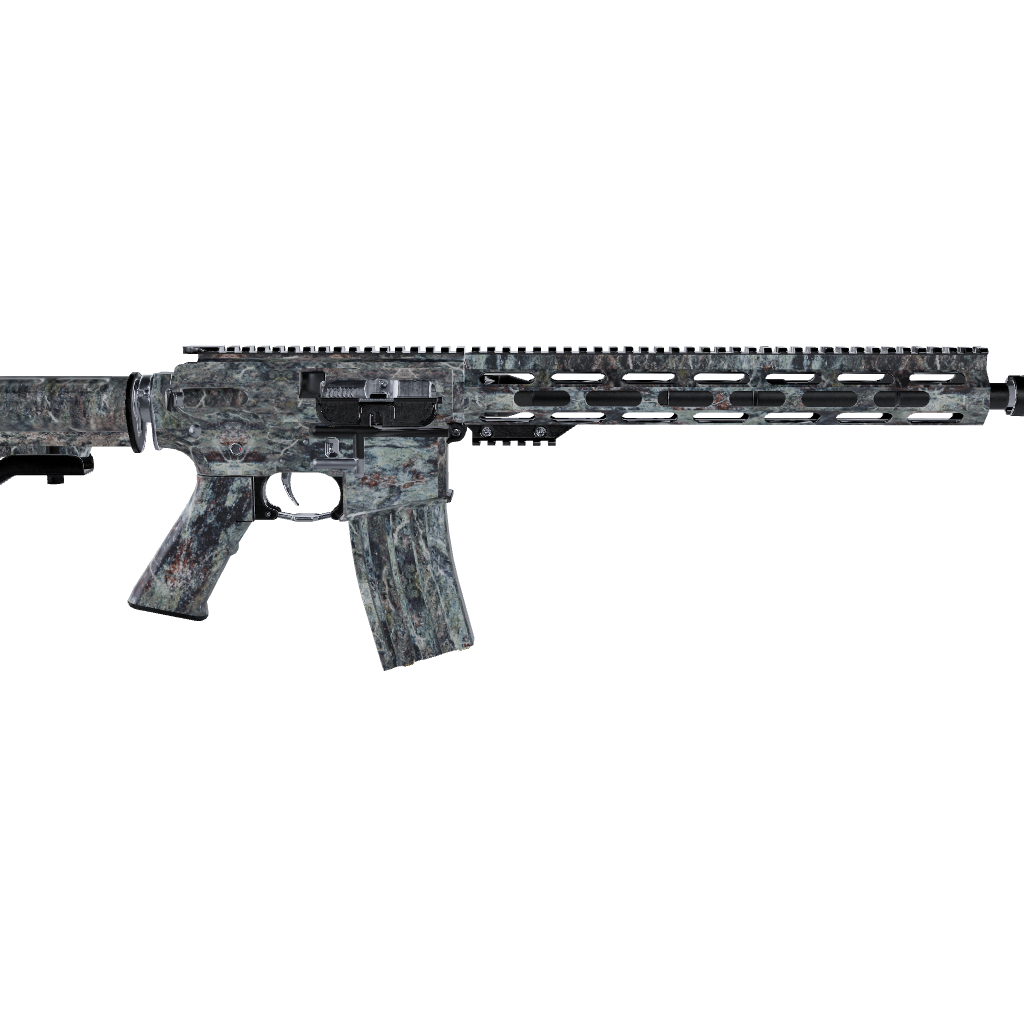 AR 15 Stone Emperador Rose Marble Gun Skin