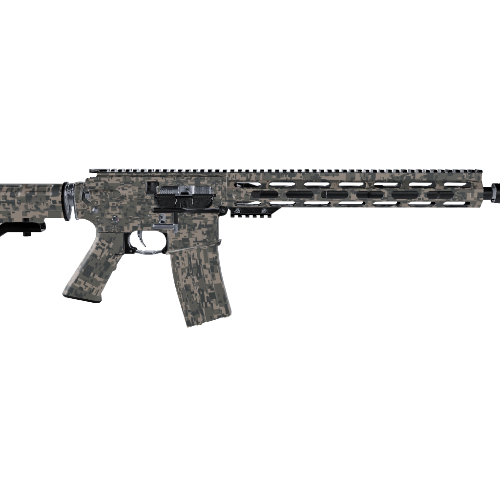 AR 15 Digital Army Camo Gun Skin