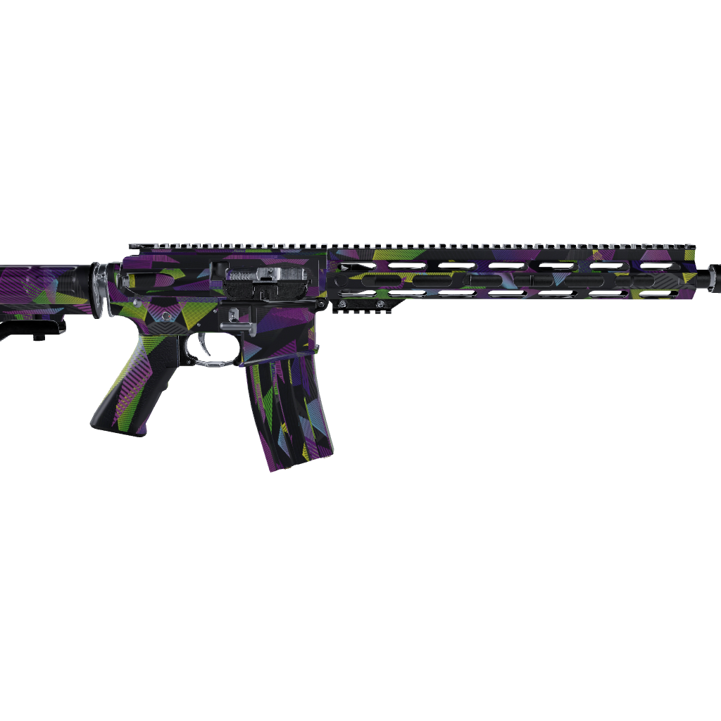 AR 15 Trigon Elite Retro Gun Skin