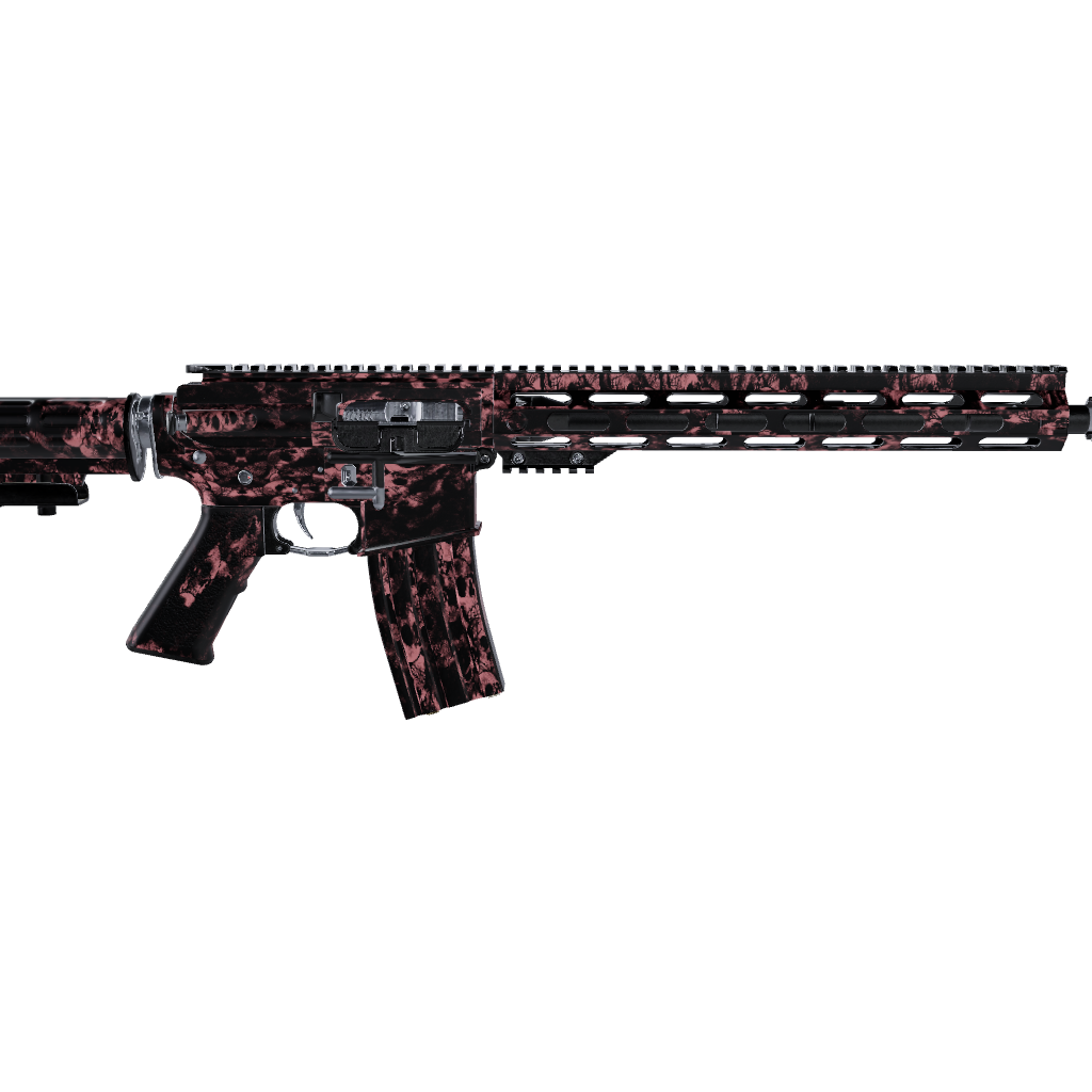 AR 15 Skull Salmon Gun Skin