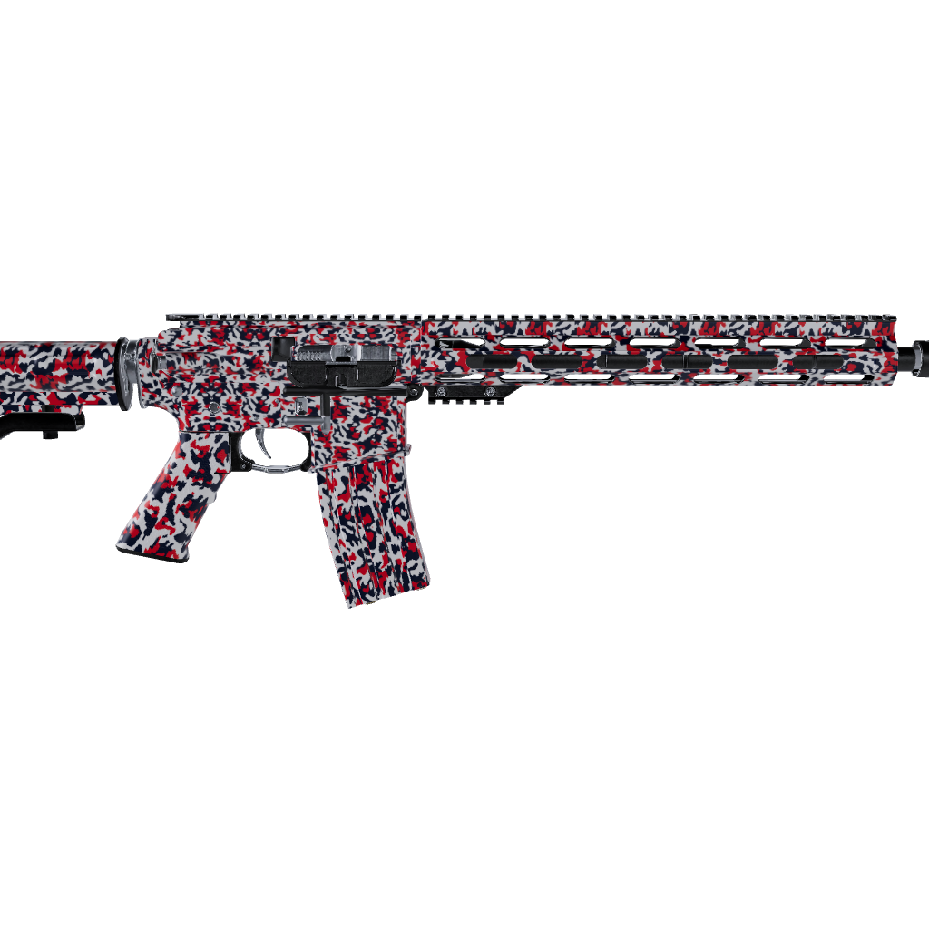 AR 15 Cumulus America Camo Gun Skin