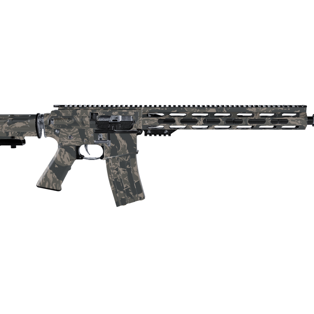 AR 15 Vietnam Tiger Stripe Army Gun Skin