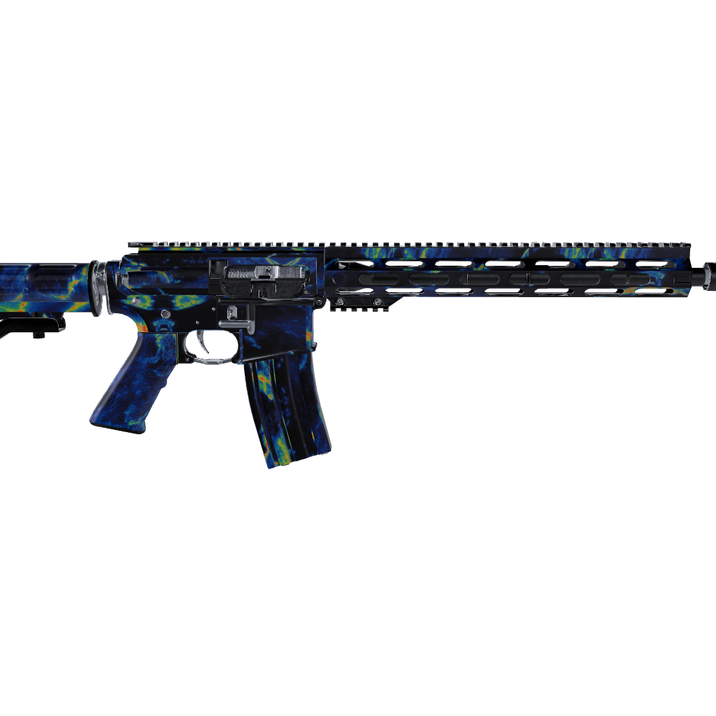 AR 15 Stone Thermal Marble Gun Skin