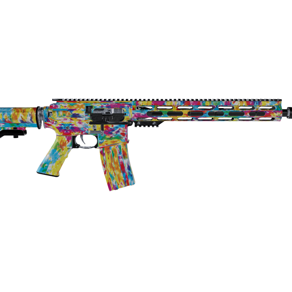 AR 15 Tie Dye Classic Gun Skin