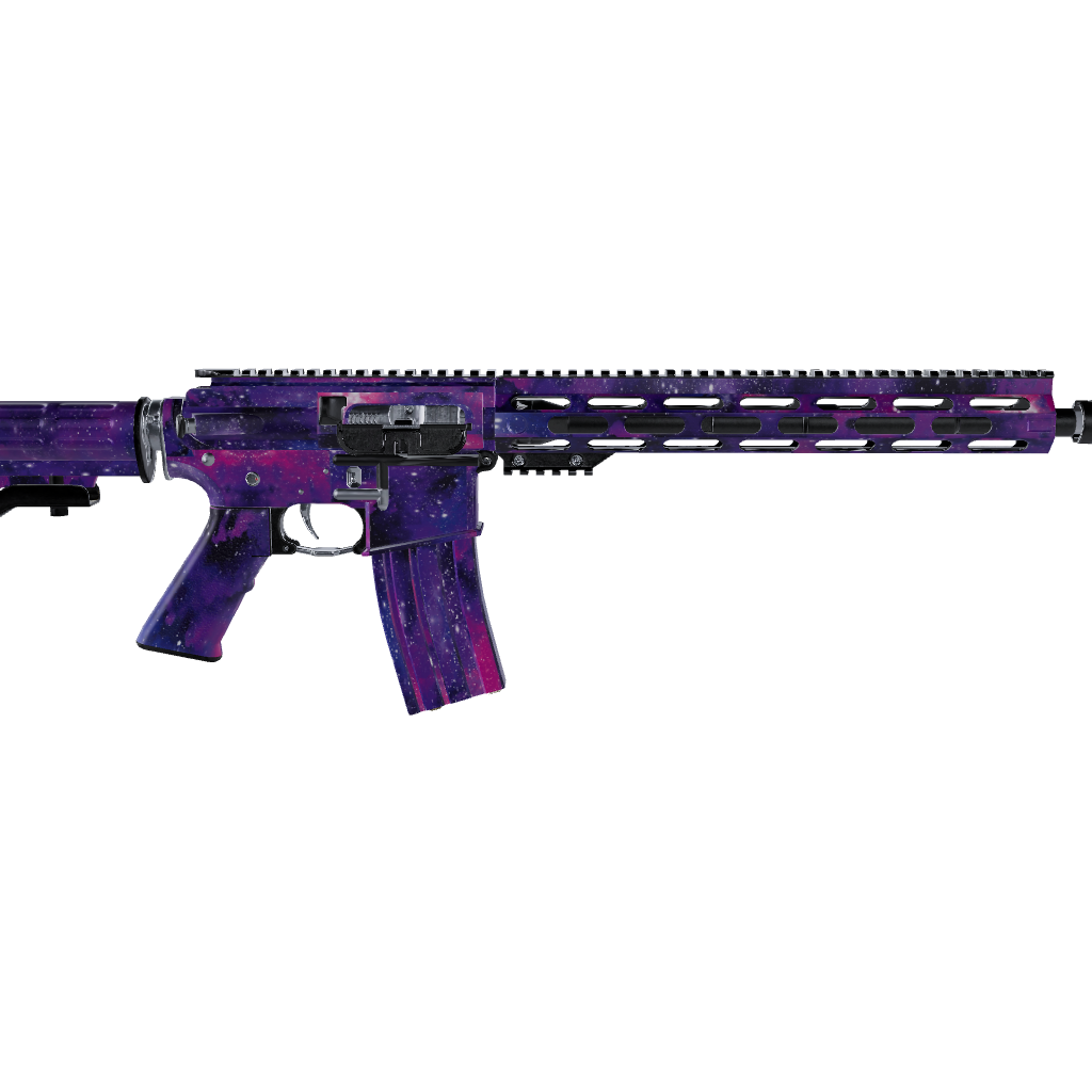 AR 15 Galaxy Metro Gun Skin