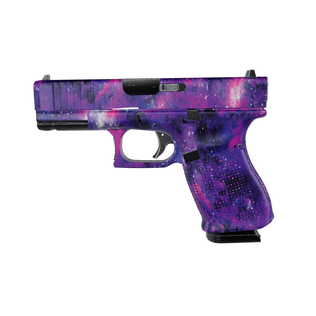 Pistol & Revolver Galaxy Metro Gun Skin