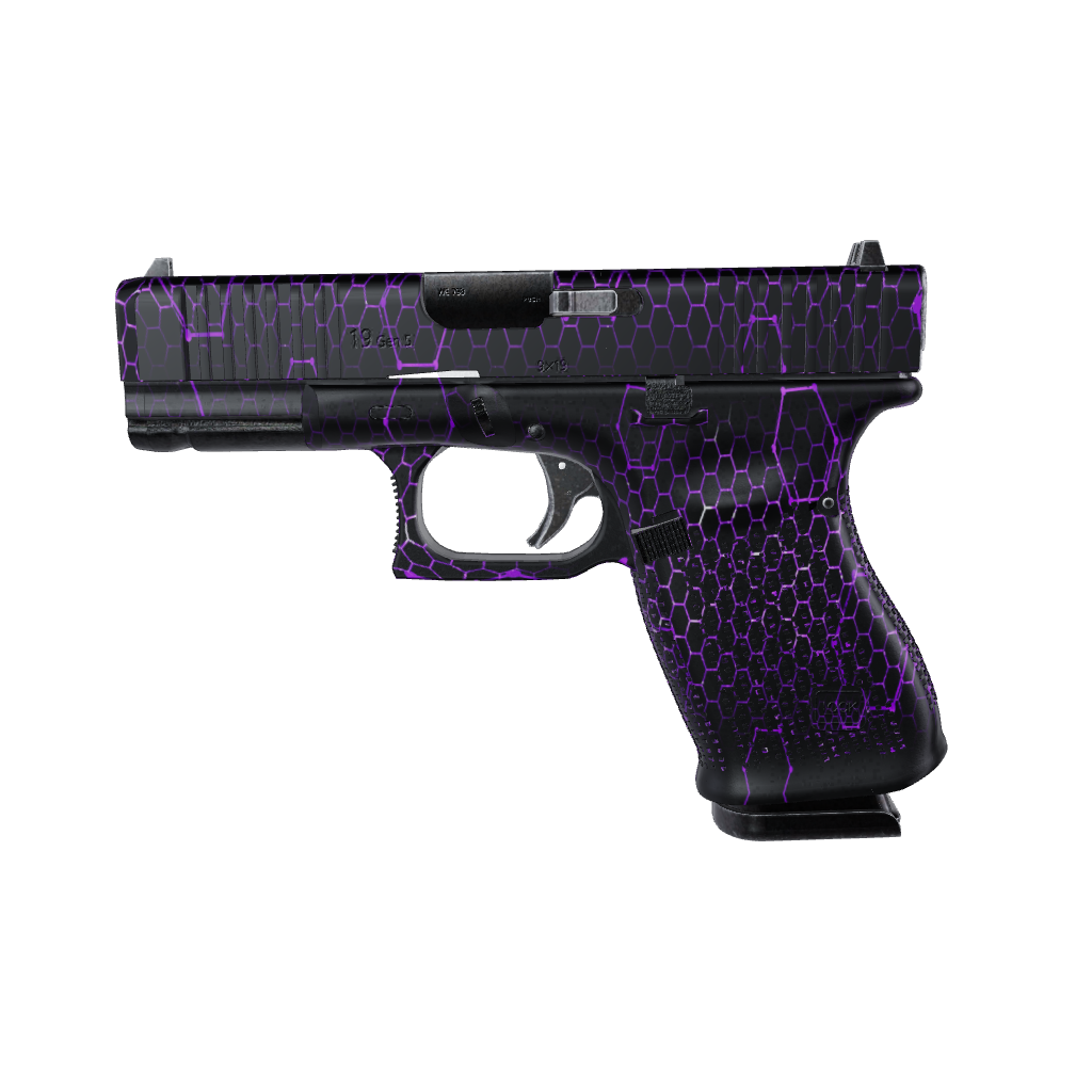 Pistol & Revolver Vivid Hex Purple Gun Skin