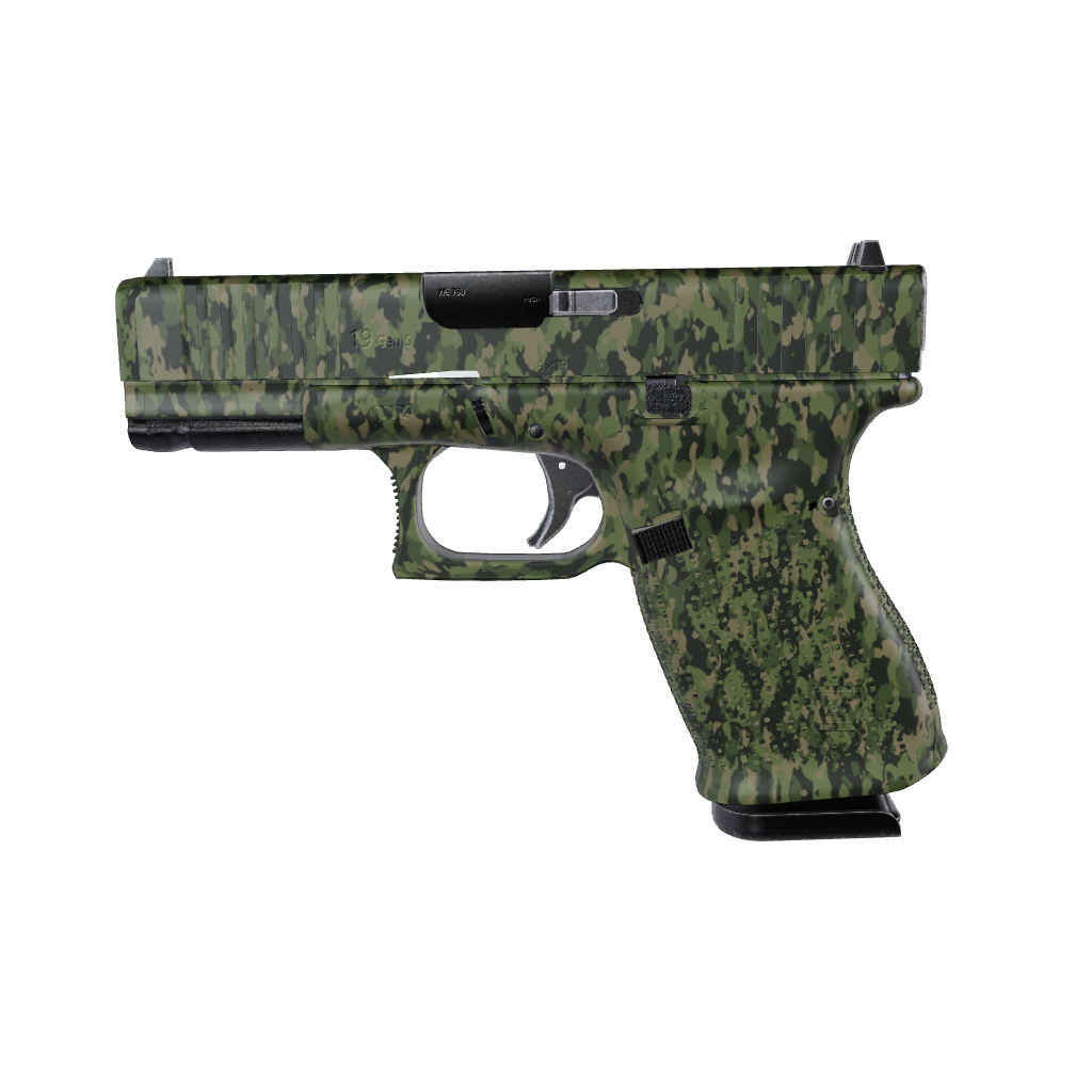 Pistol & Revolver Cumulus Army Green Camo Gun Skin