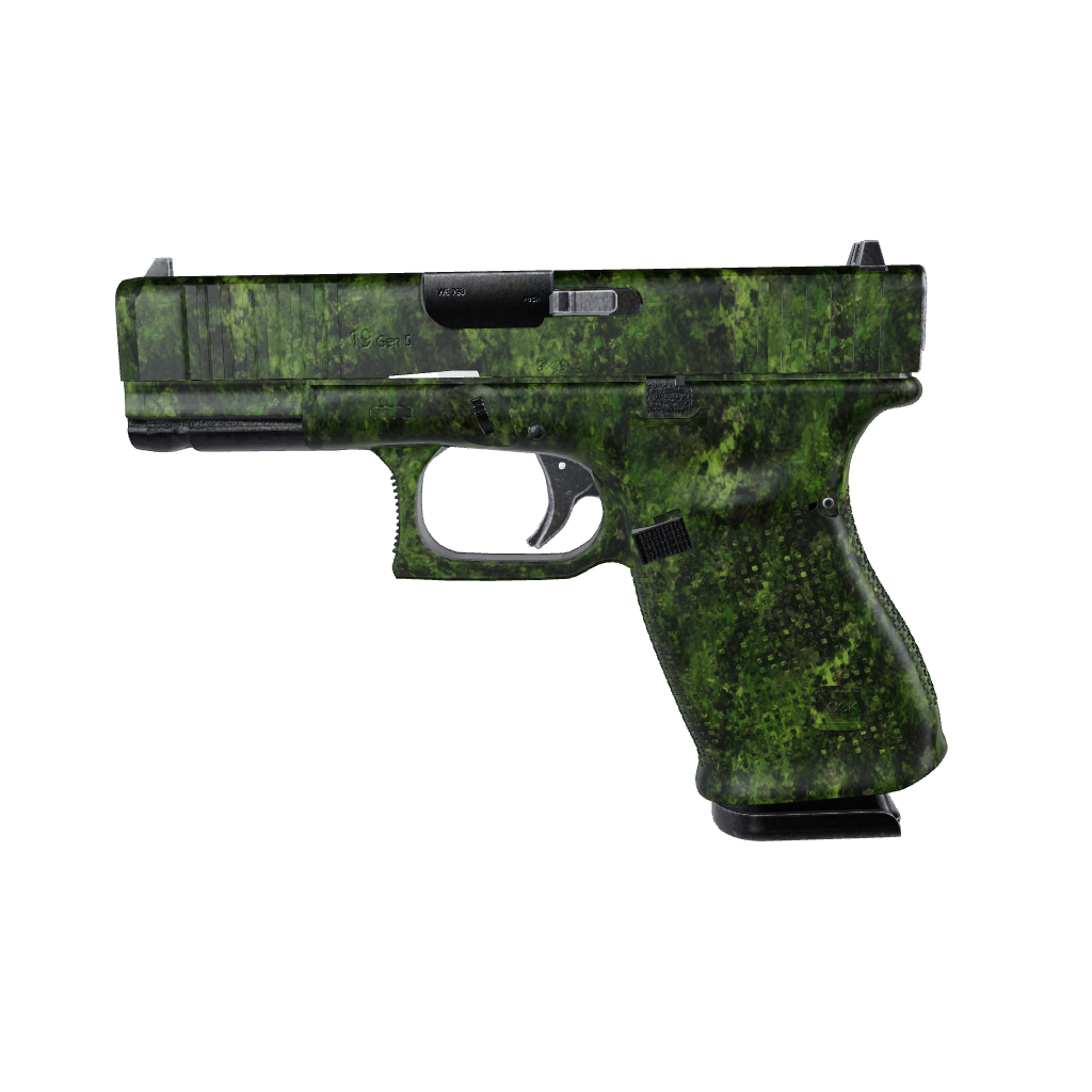 Pistol & Revolver Substrate Subtropic Camo Gun Skin 