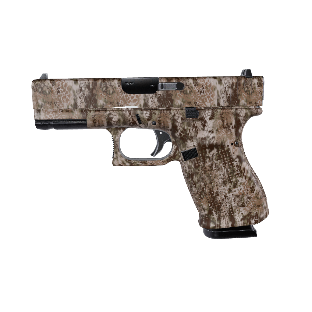 Pistol & Revolver Kryptek Highlander Camo Gun Skin 