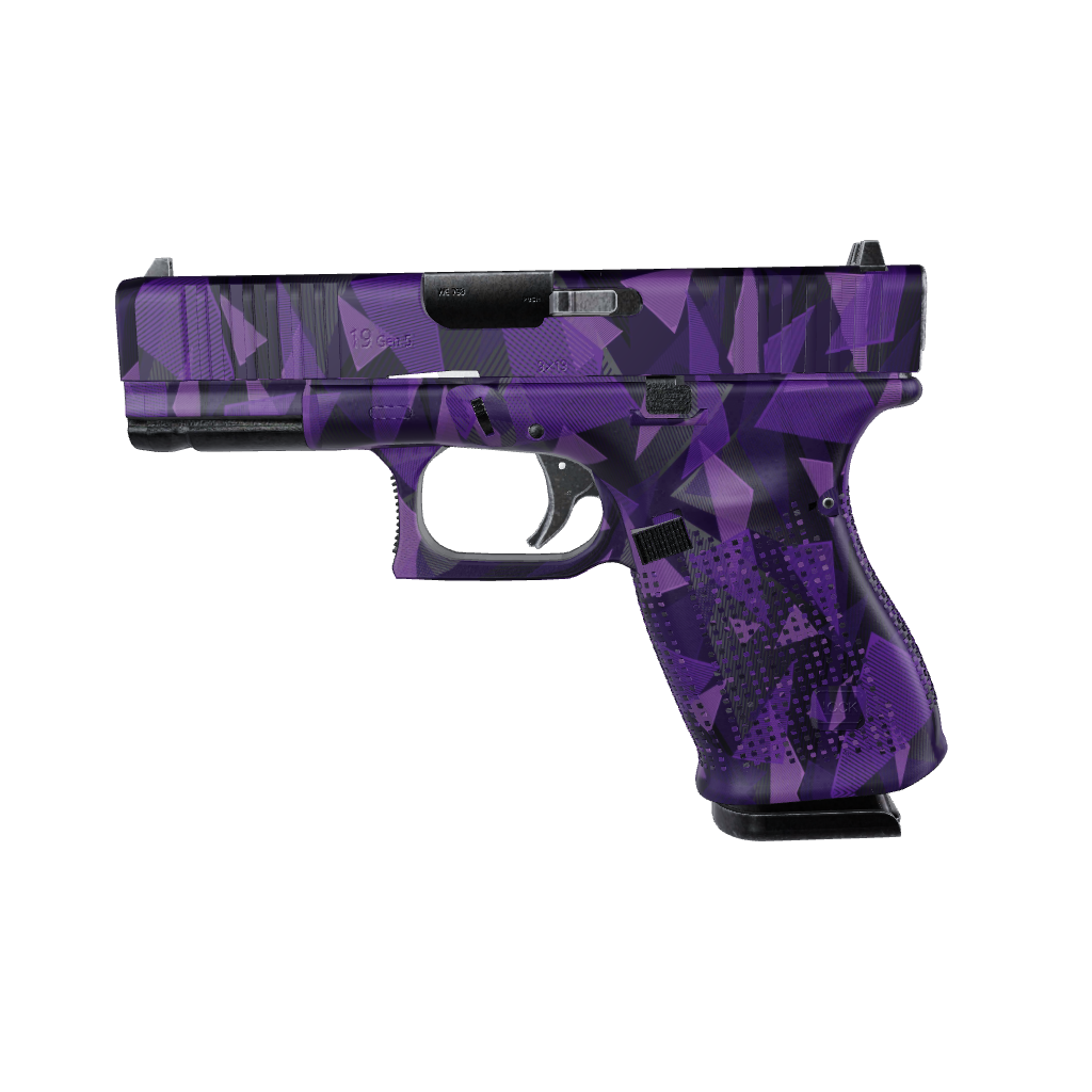 Pistol & Revolver Trigon Elite Purple Gun Skin