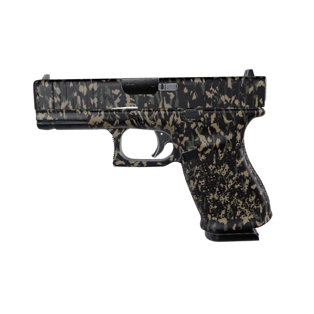 Pistol & Revolver Erratic Militant Blood Camo Gun Skin