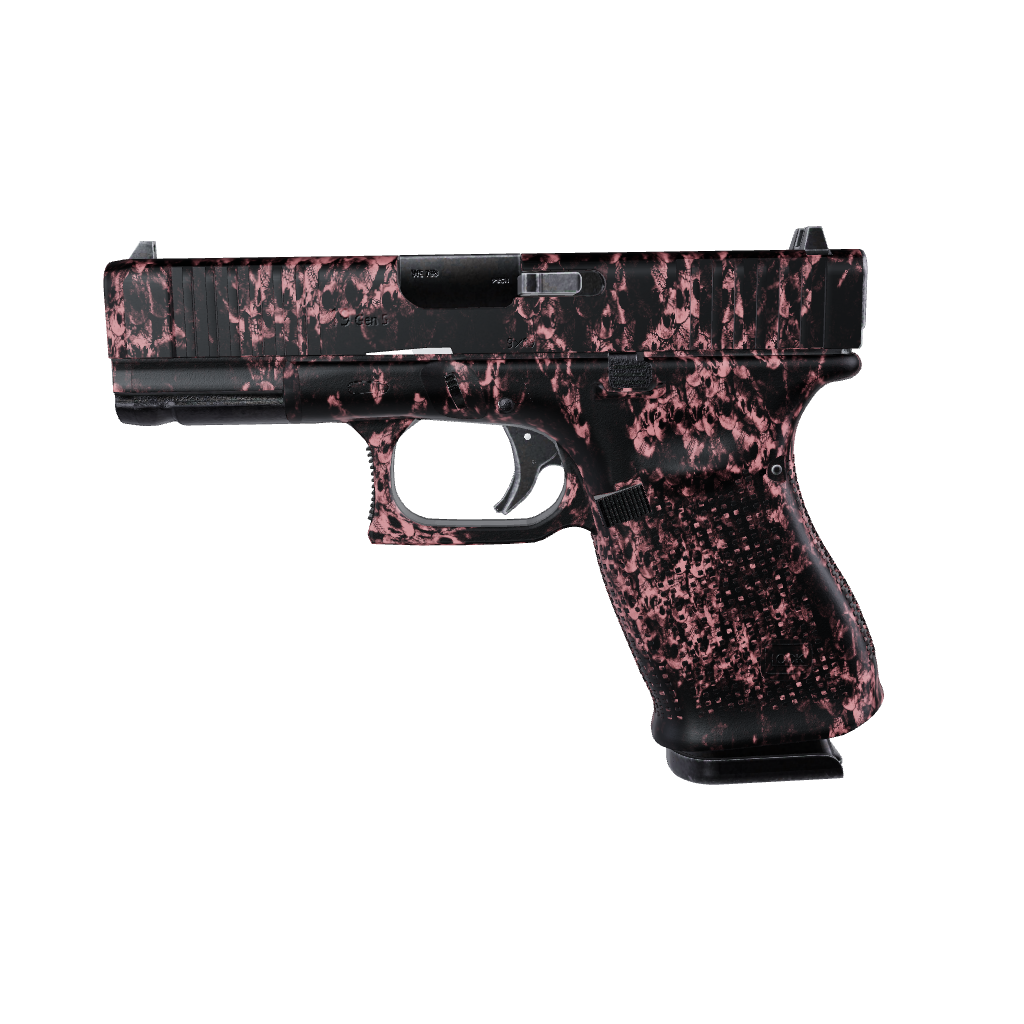 Pistol & Revolver Skull Salmon Gun Skin 