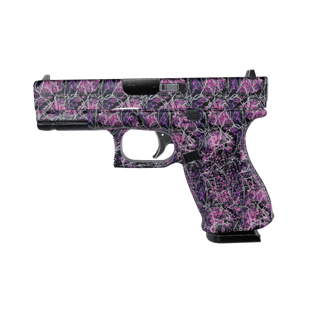 Pistol & Revolver Muddy Girl Camo Gun Skin