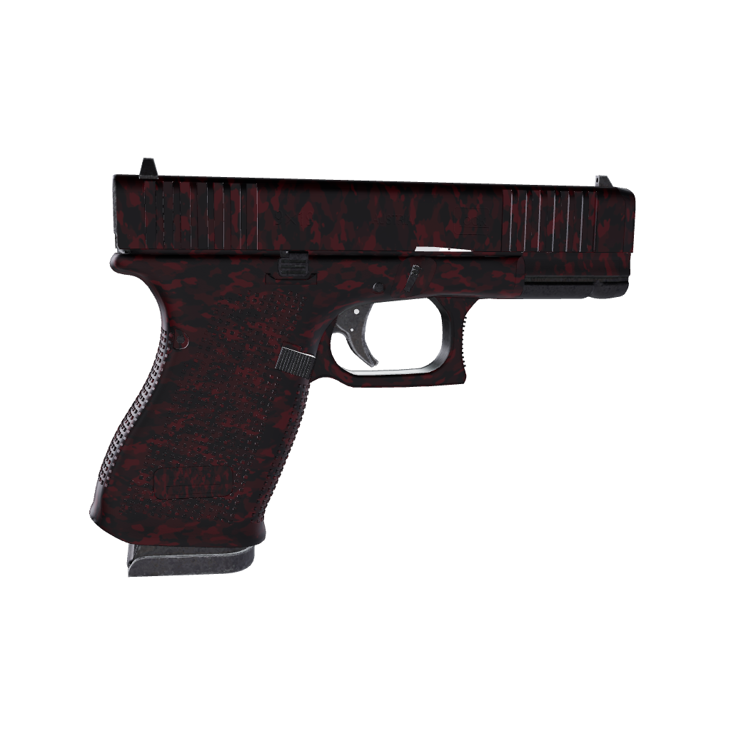 Pistol & Revolver Cumulus Vampire Red Camo Gun Skin