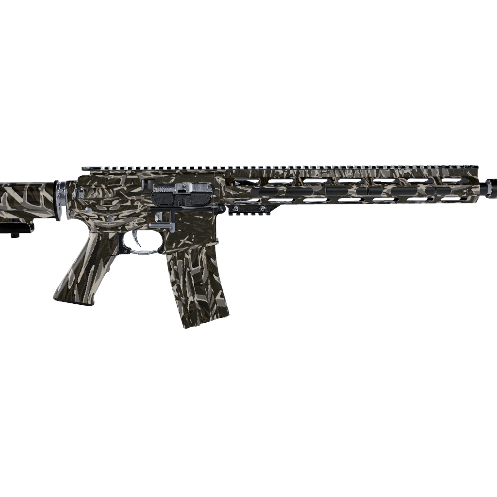 AR 15 RELV X3 Dynohyde Camo Gun Skin Vinyl Wrap Film