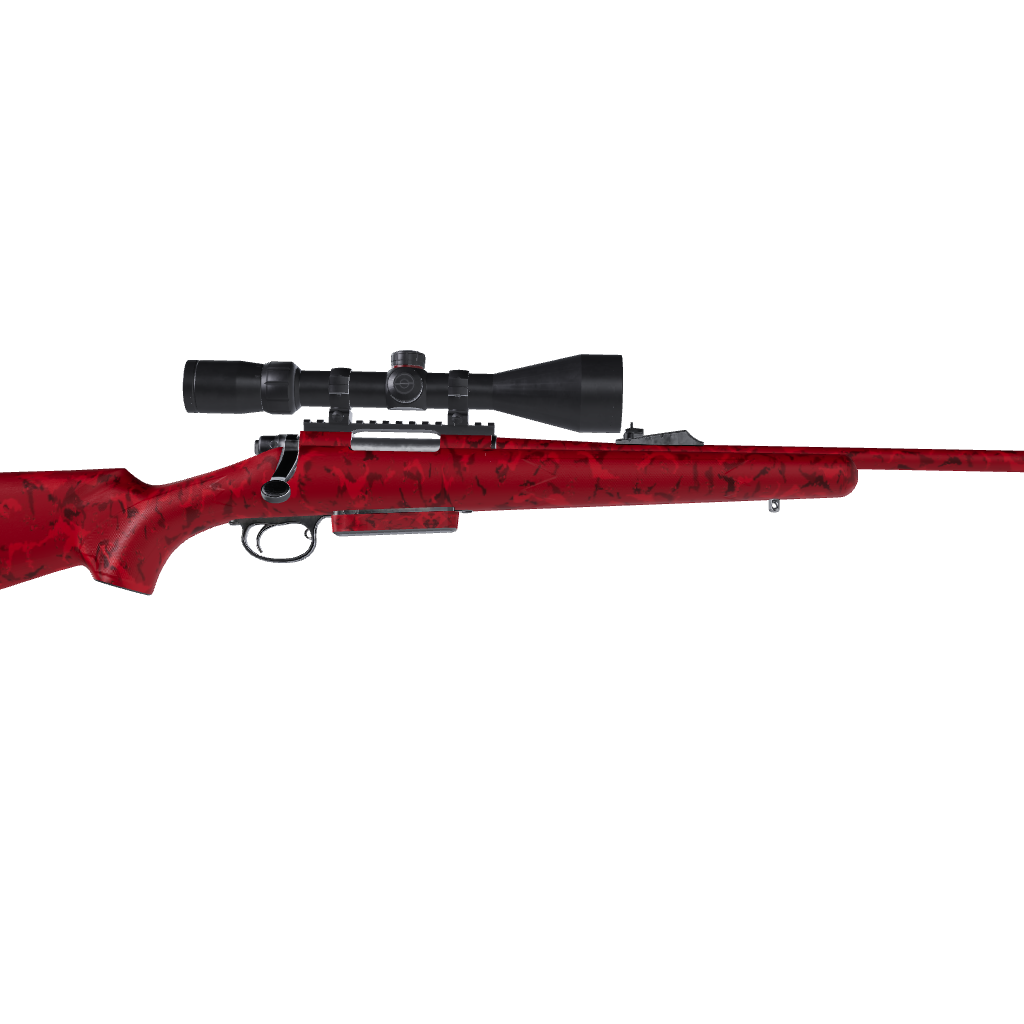 Rifle Battle Storm Elite Red Camo Gun Skin Vinyl Wrap