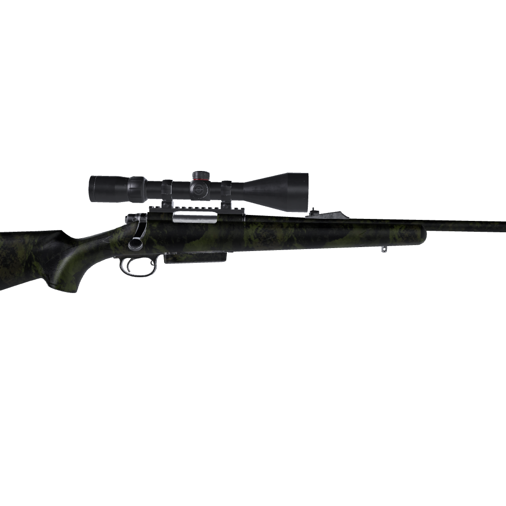 Rifle Substrate Spec-Op Camo Gun Skin Vinyl Wrap Film