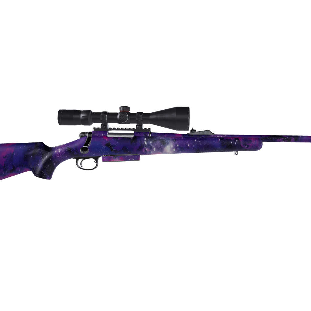 Rifle Galaxy Metro Gun Skin Vinyl Wrap