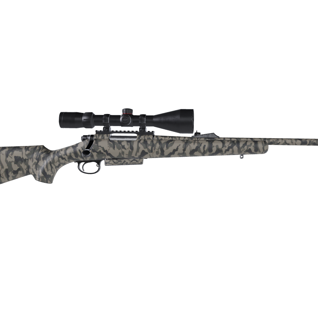 Rifle Ragged Army Camo Gun Skin Vinyl Wrap