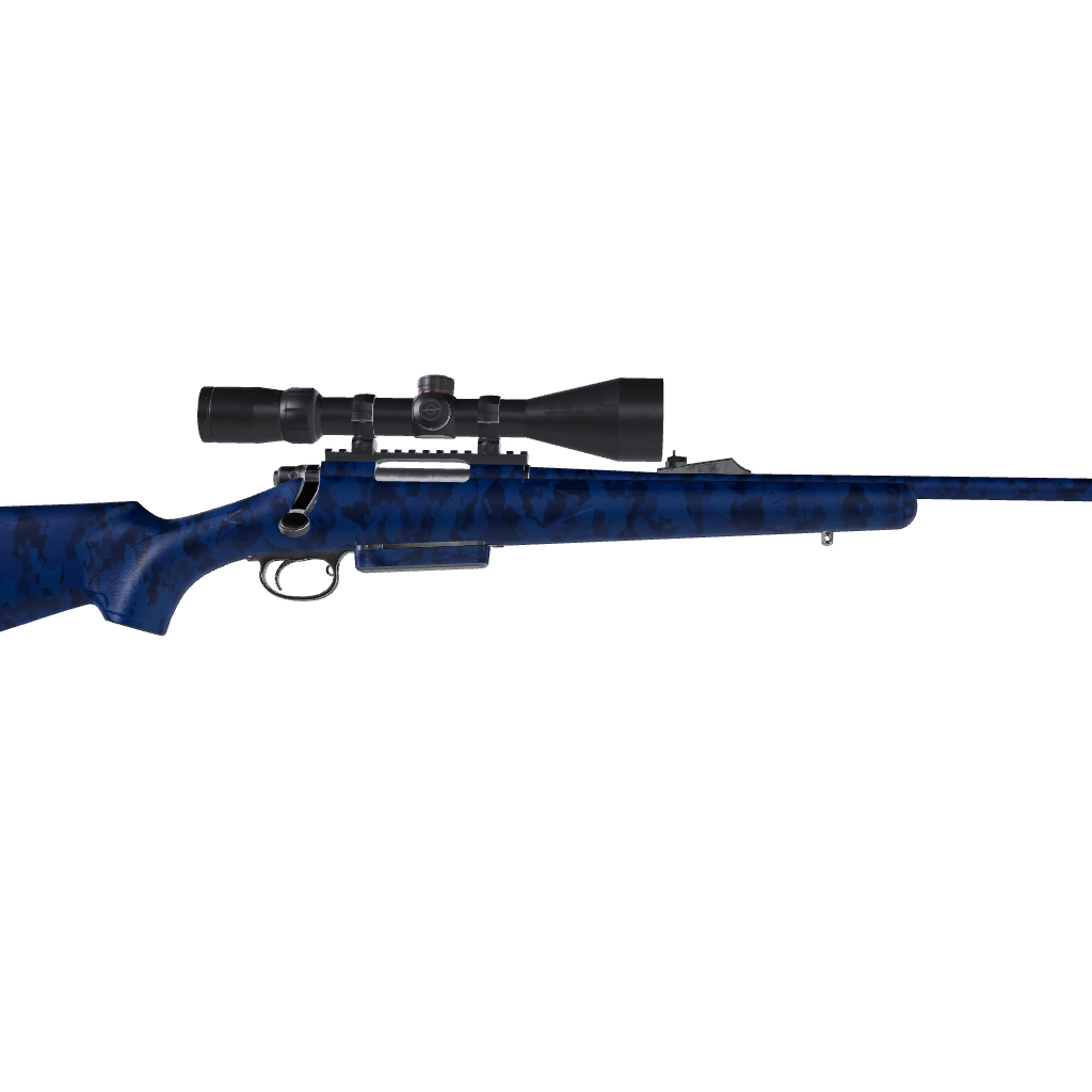 Rifle Cumulus Elite Blue Camo Gun Skin Vinyl Wrap