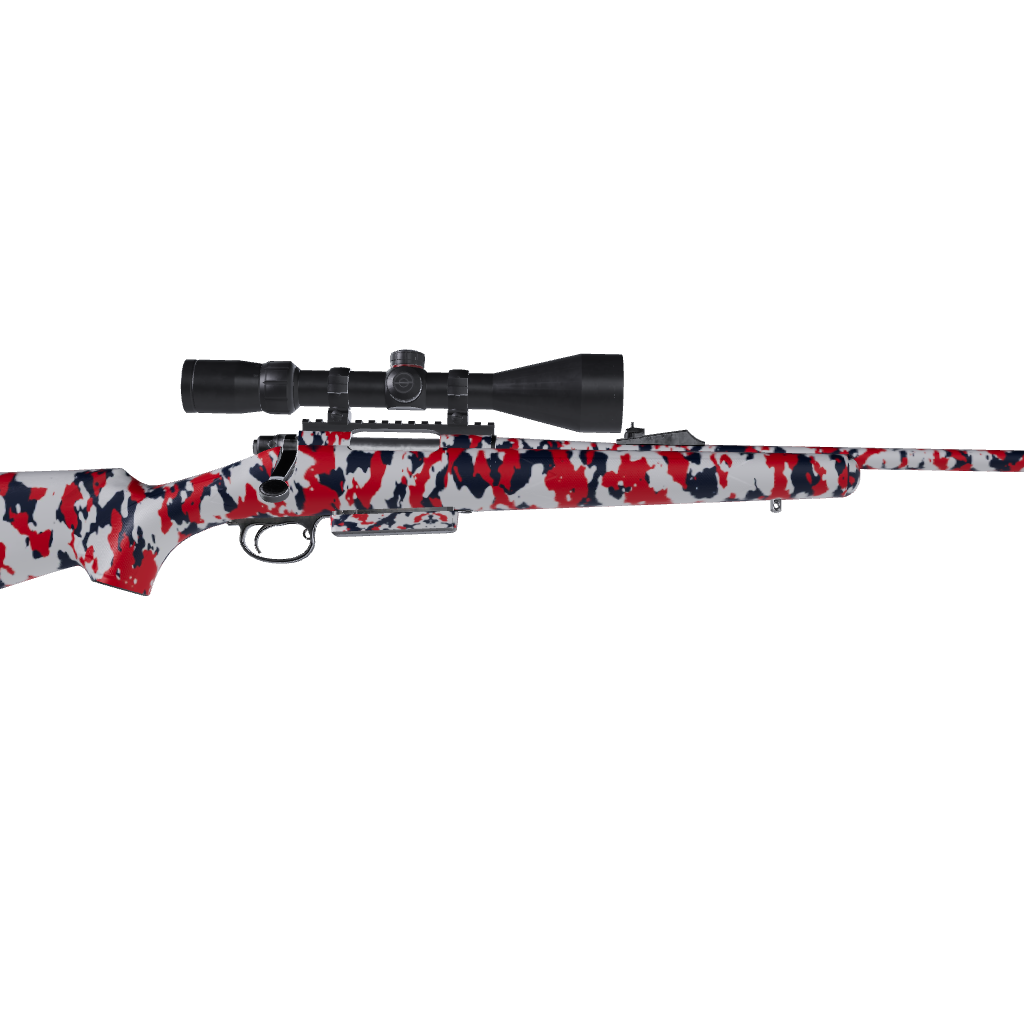 Rifle Cumulus America Camo Gun Skin Vinyl Wrap