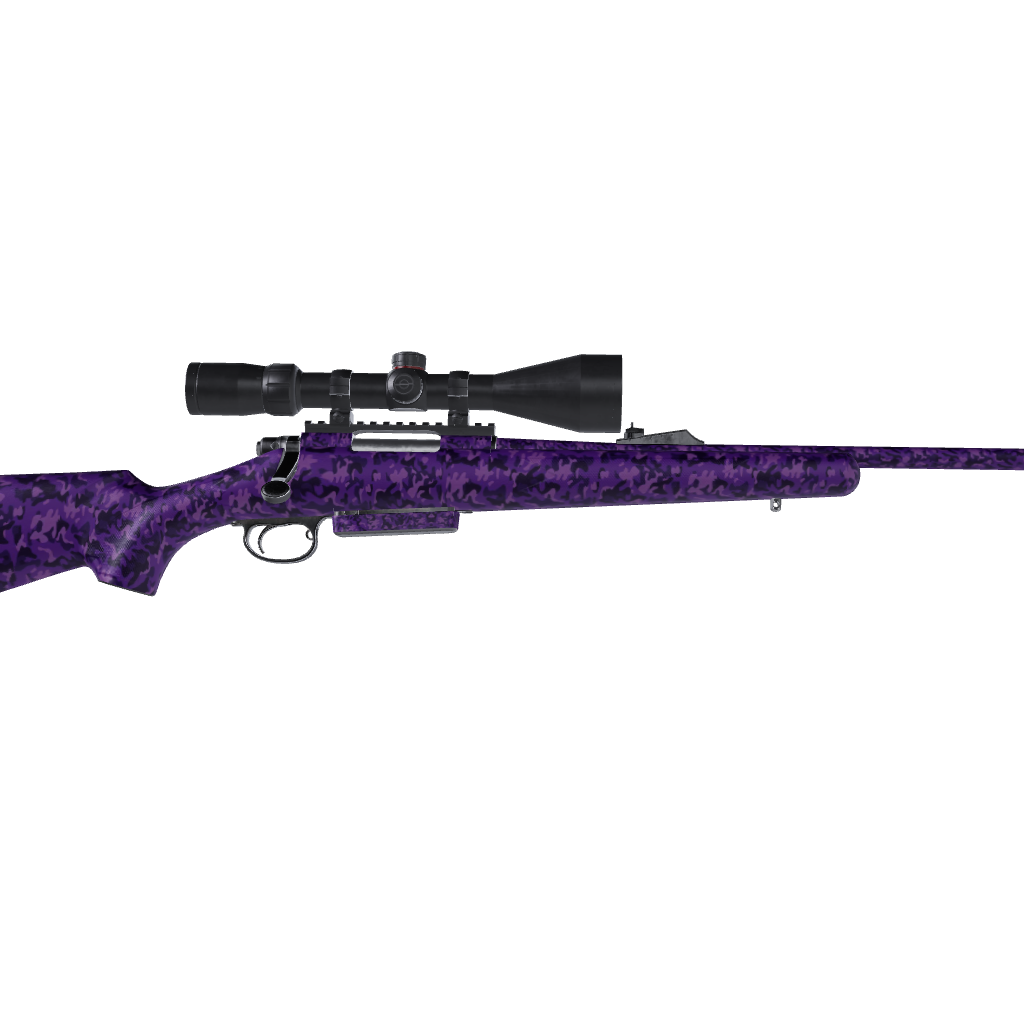 Rifle Classic Elite Purple Camo Gun Skin Vinyl Wrap