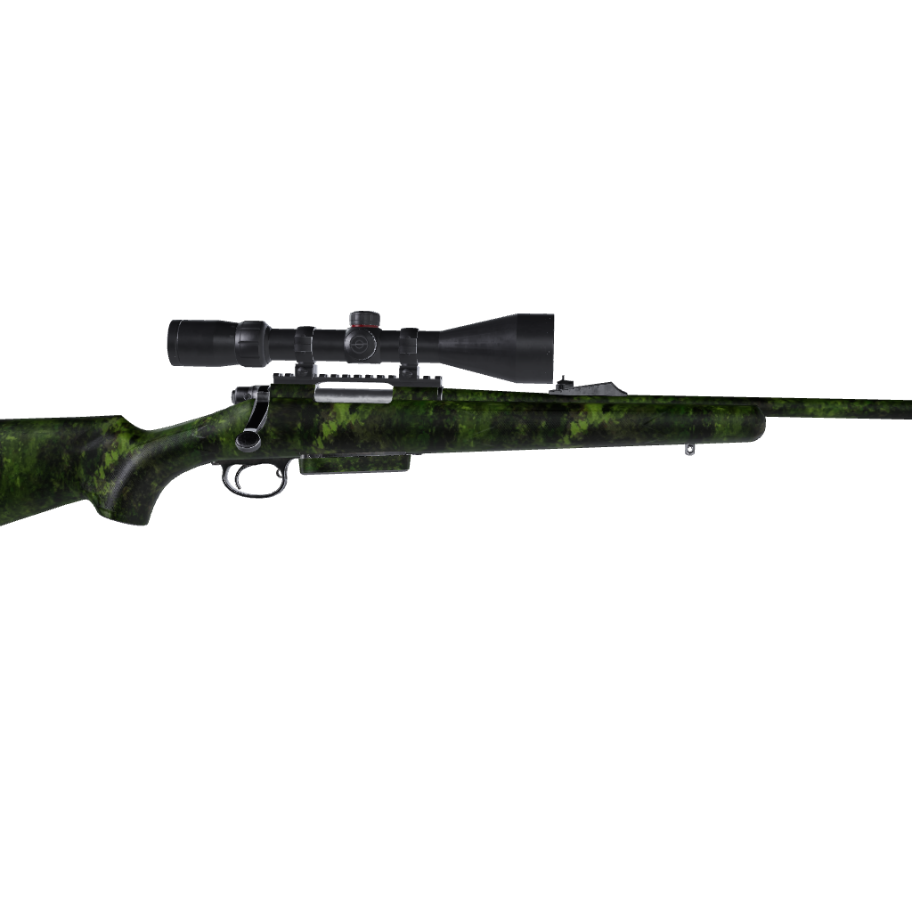 Rifle Substrate Subtropic Camo Gun Skin Vinyl Wrap Film