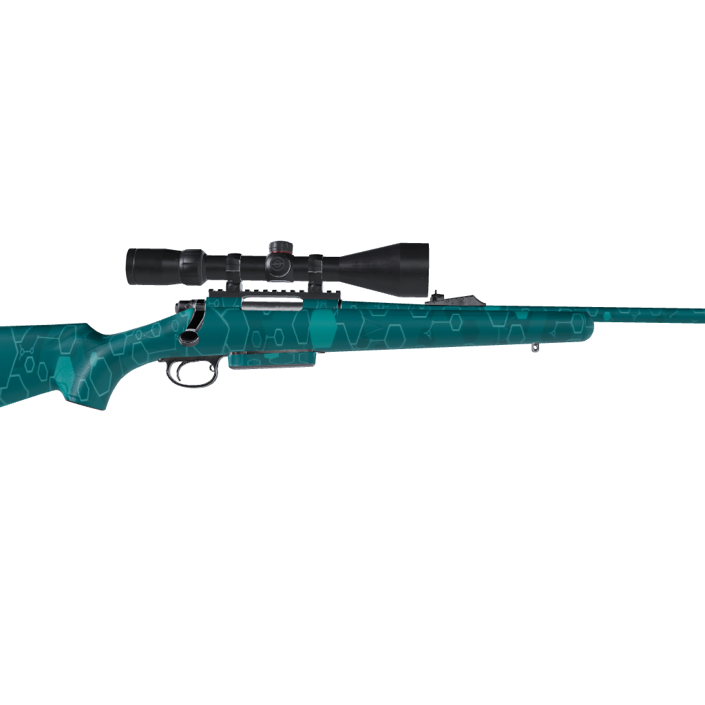 Rifle Hex DNA Elite Tiffany Blue Gun Skin Vinyl Wrap