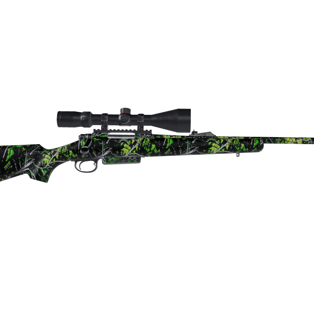 Rifle Sirphis Toxic Camo Gun Skin Vinyl Wrap