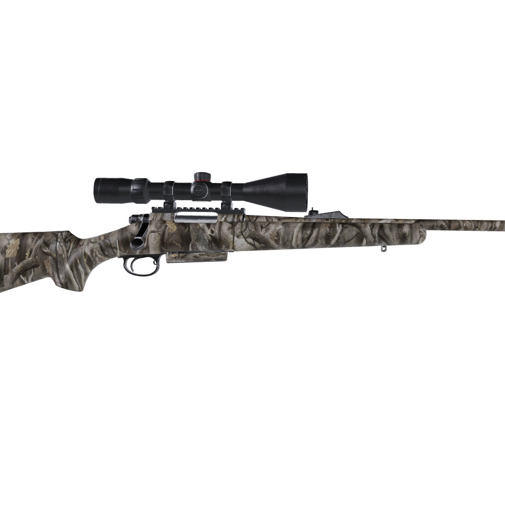 Rifle Nature Lifeless Woods Camo Gun Skin Vinyl Wrap