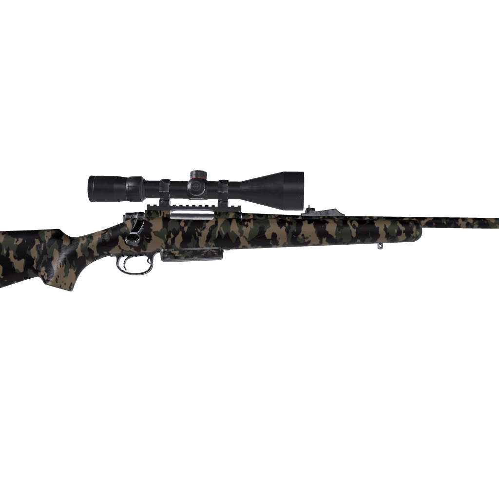 Rifle Cumulus Militant Blood Camo Gun Skin Vinyl Wrap