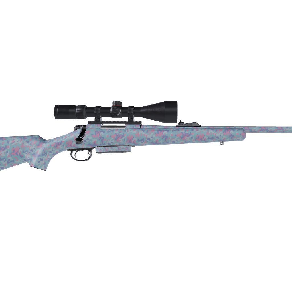 Rifle Classic Cotton Candy Camo Gun Skin Vinyl Wrap