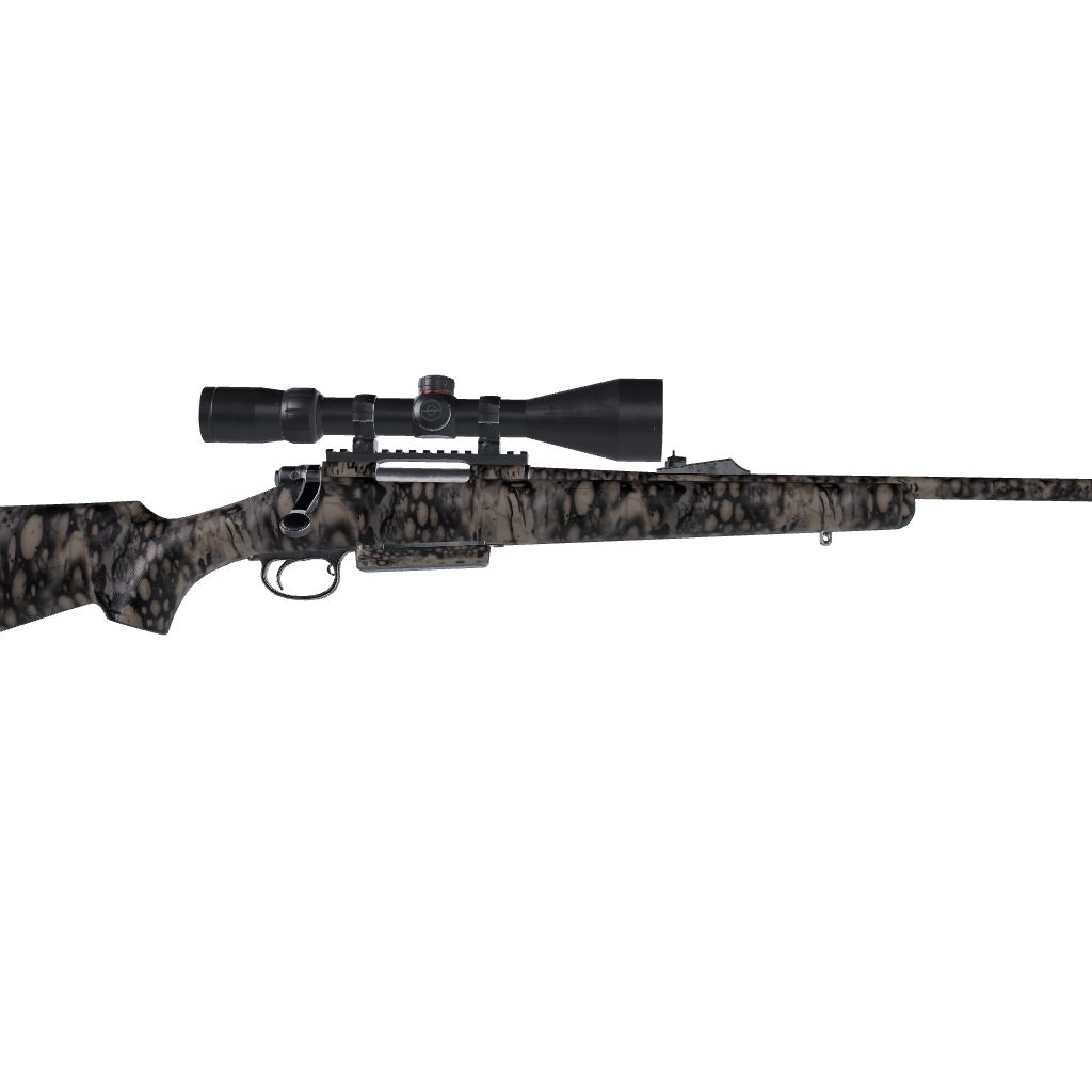 Rifle Pulse Apocalyptic Camo Gun Skin Vinyl Wrap