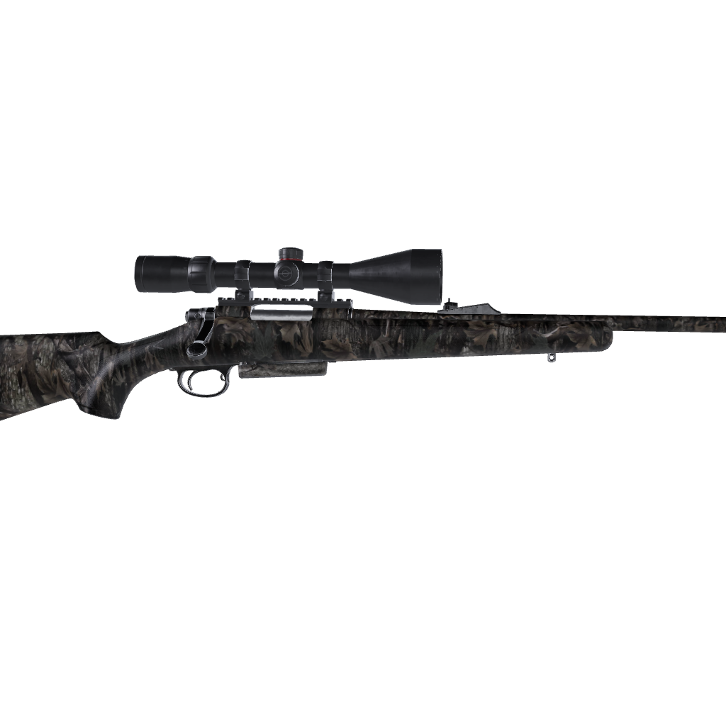 Rifle Nature Mossy Woodland Camo Gun Skin Vinyl Wrap