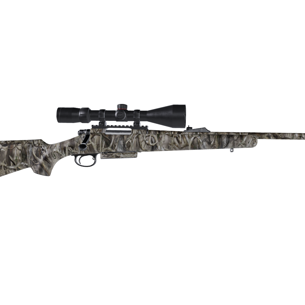 Rifle Nature Lifeless Woods Buck Skull Camo Gun Skin Vinyl Wrap