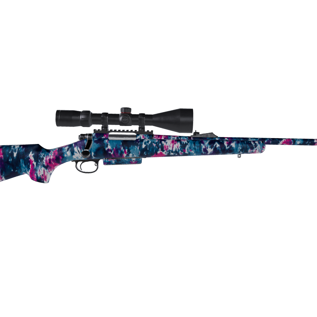 Rifle Tie Dye Teen Spirit Gun Skin Vinyl Wrap