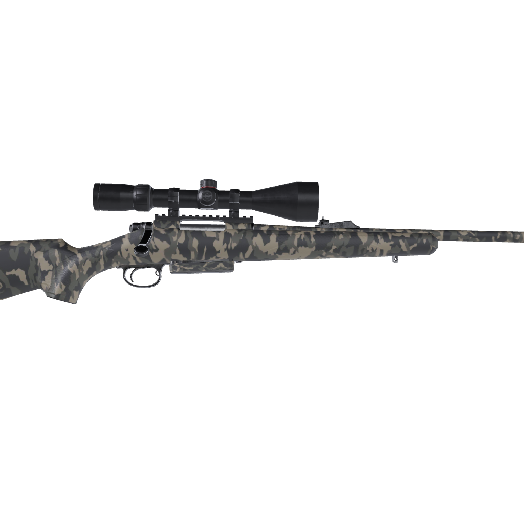 Rifle Erratic Army Camo Gun Skin Vinyl Wrap