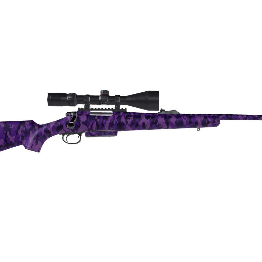 Rifle Cumulus Elite Purple Camo Gun Skin Vinyl Wrap