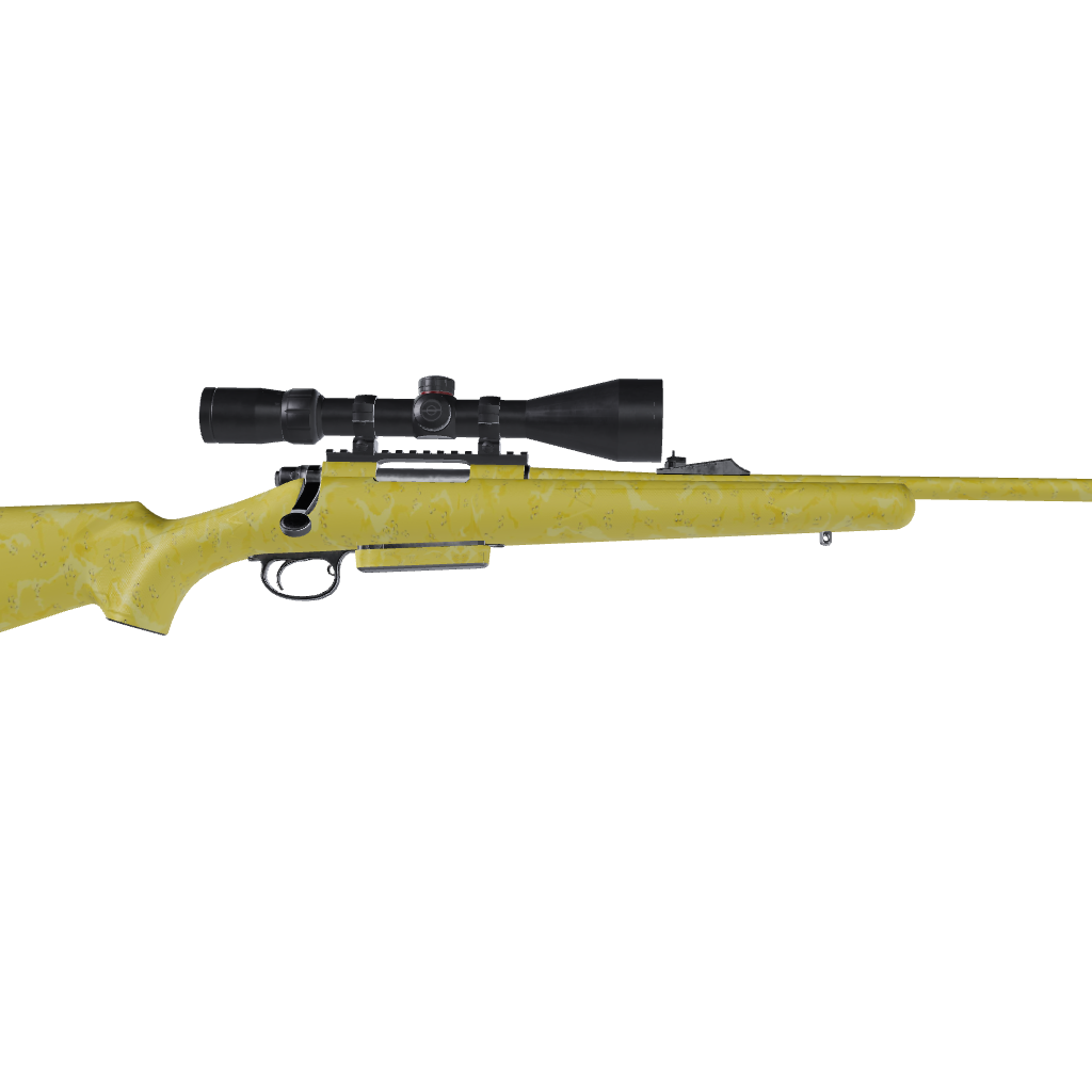 Rifle Battle Storm Elite Yellow Camo Gun Skin Vinyl Wrap