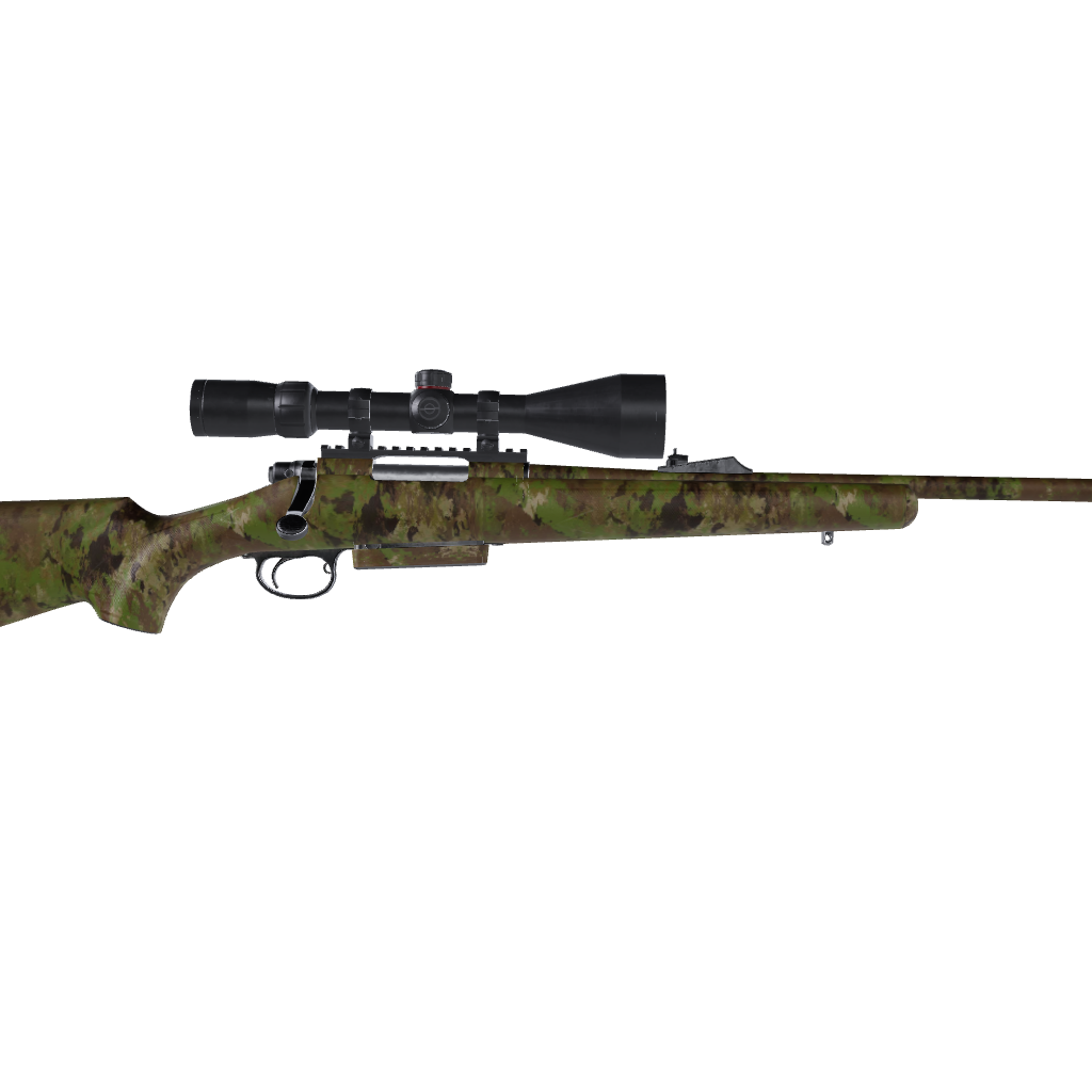 Rifle Substrate Springfield Camo Gun Skin Vinyl Wrap Film