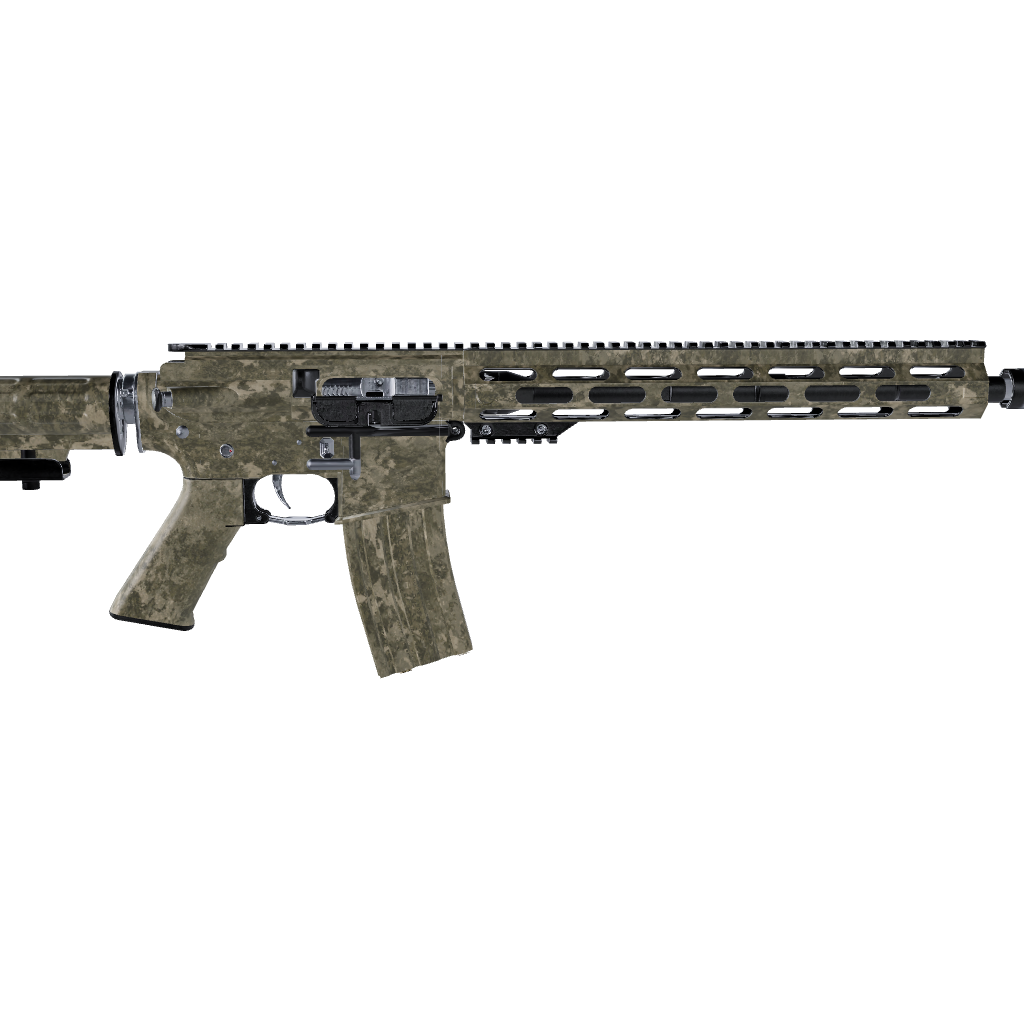 AR 15 Substrate Sandstone Camo Gun Skin Pattern Film